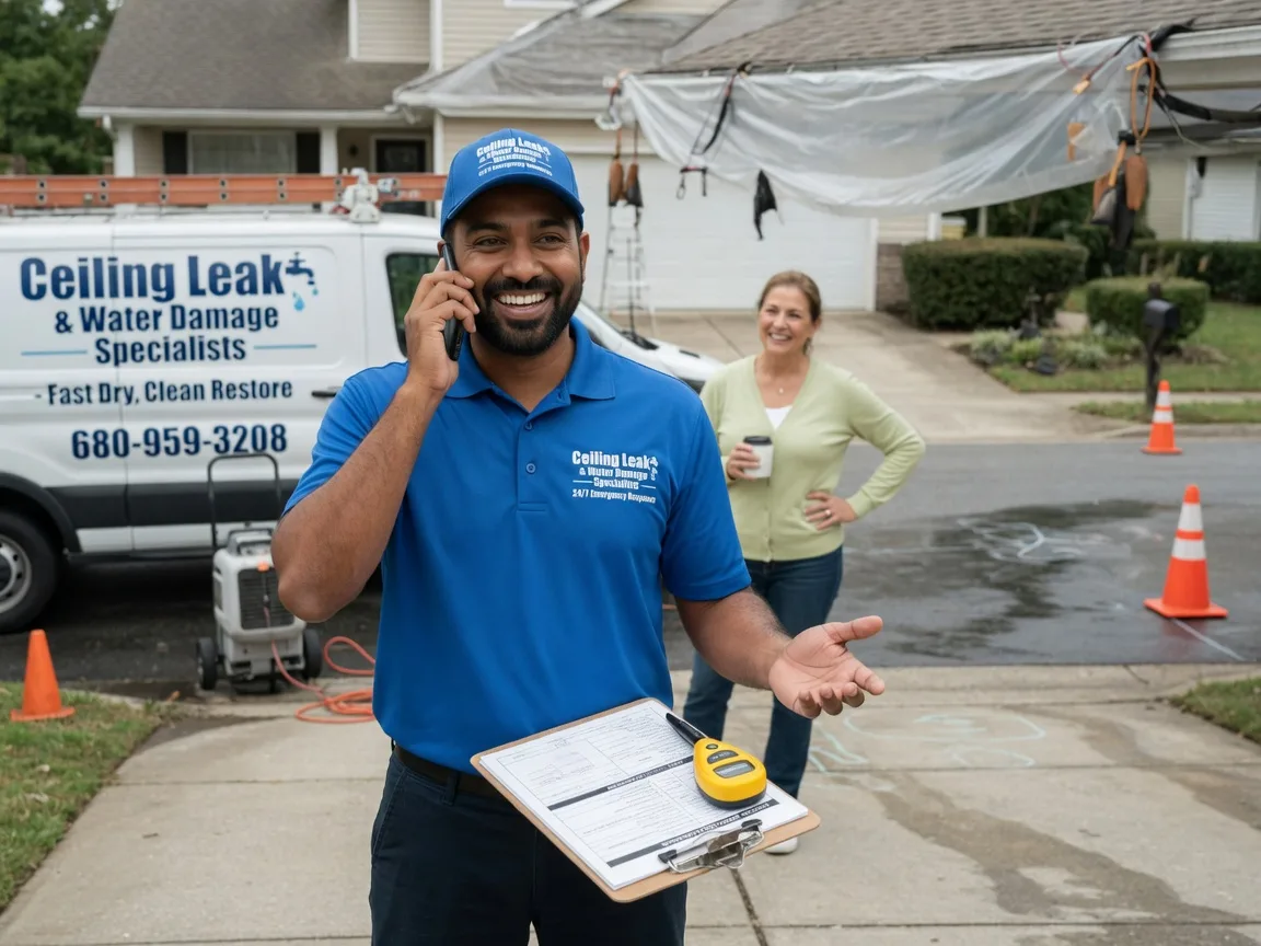 Ceiling Leak Cleanup Carbonado, WA FAQs